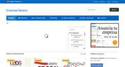 Desktop Screenshot of empresasnavarra.com